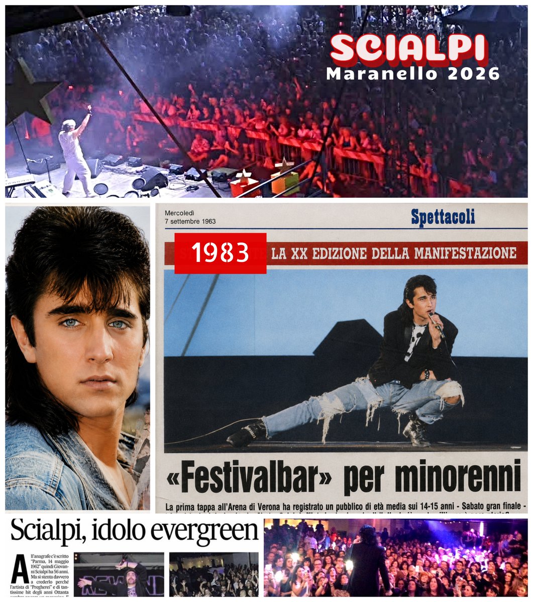 scialpifans's tweet photo. #scialpi #autore di tante generazioni #idolo #evergreen che riesce ancora a farci sognare con la forza della sua musica, comunicabilità rinnovandosi ma rimanendo sempre lo stesso di 43 anni fa!
Grandissimo interprete che sa generare nel #pubblico continue #emozioni #shalpy https://t.co/qGaqOjLzEL