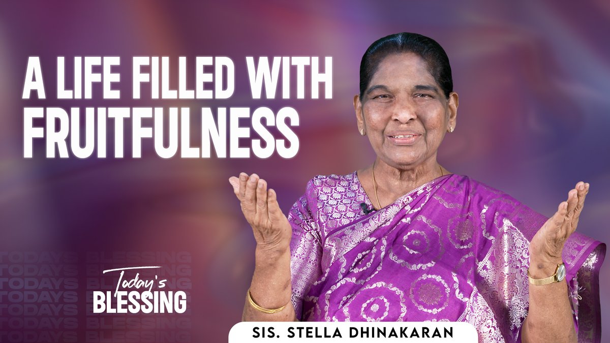 JesusCalls's tweet photo. Stella Dhinakaran | June.25 | Today's Blessing 

Hindi https://t.co/EShomfw0Dr

Tamil  https://t.co/KmyGWgEi5i

Kannada https://t.co/NVgN18XS8L

Telugu https://t.co/FC1tLokZ1c

Malayalam https://t.co/FZOXpsoEpH

Like | Comment | Share | Subscribe https://t.co/6Onh83CWo6