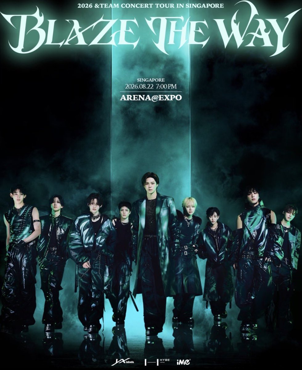 Mickeytickets3's tweet photo. Selling tickets：2026 &TEAM CONCERT TOUR [BLAZE THE WAY] IN Singapore🇸🇬 エンティーム シンガポール コンサートチケット代行

🗓️8.22
🎫6.25最新在庫：画像1

📩DM

 #andTEAM #앤팀
#ASIATOUR_BLAZETHEWAY #エンティーム #シンガポールコンサートチケット代行 #シンガポール代行 #チケッティング代行 #대리티켓팅 #댈티 #チケット讓 #andteam