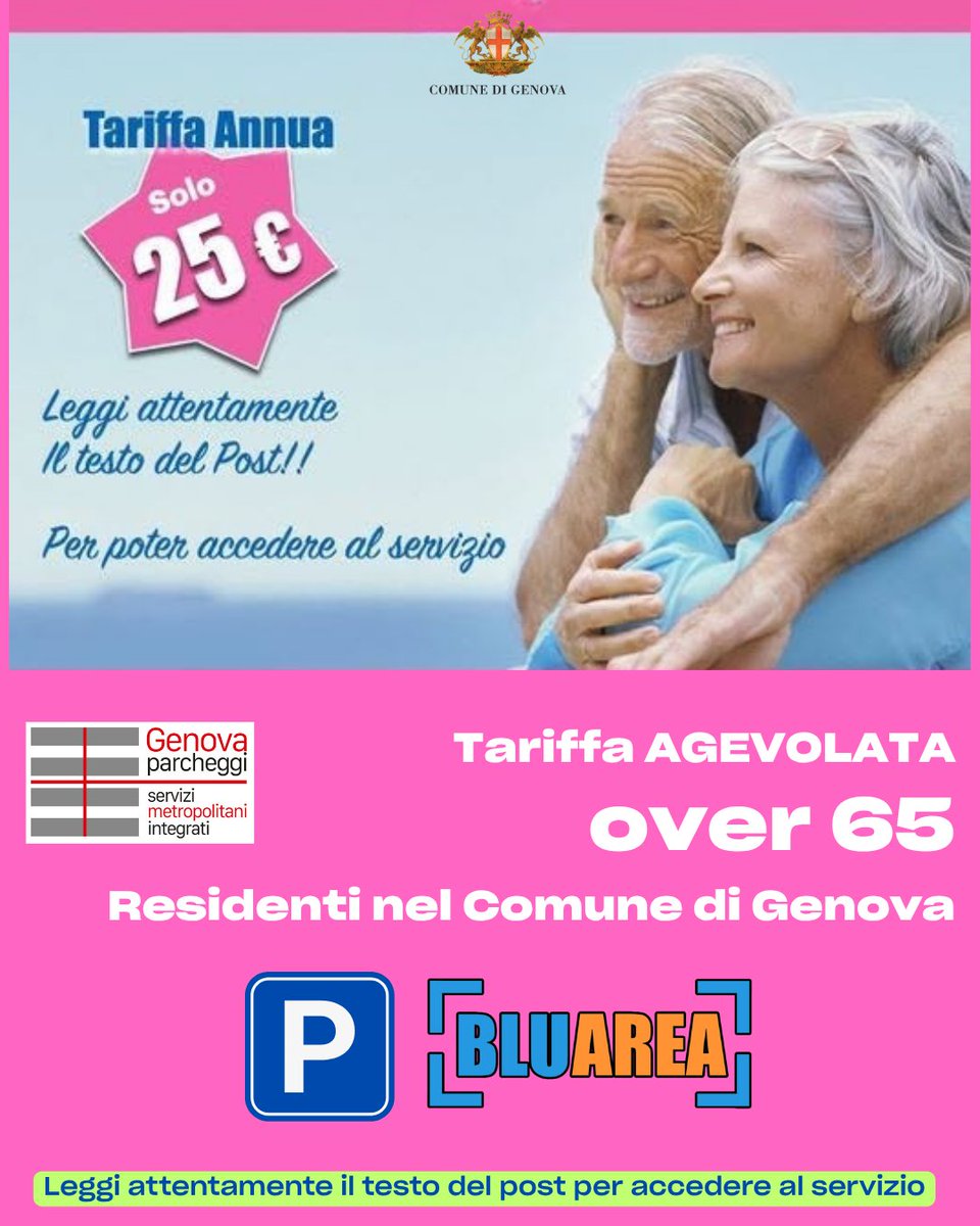 GenovaParcheggi's tweet photo. Tante agevolazioni per le famiglie !! scoprile tutte su https://t.co/1gprD4tzdt #genova #agevolazioni #traffico #famiglia #assistenza https://t.co/aeSVfrMUOy