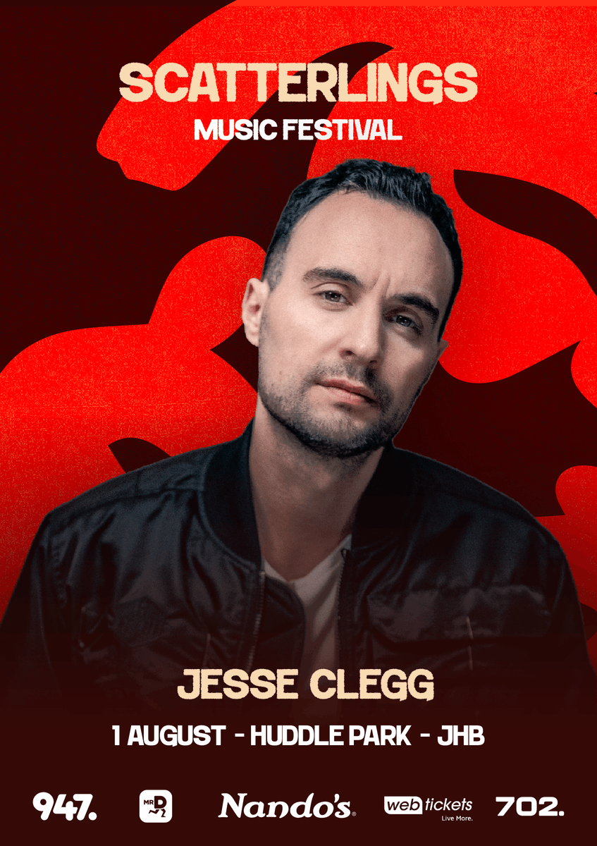 scatterlings_za's tweet photo. @Jesse_Clegg is bringing the voice, guitars and big choruses that turn a song you know into a full crowd moment.

Catch him live at Scatterlings Music Festival.

1 Aug 2026
Huddle Park, Joburg
No under 18s

Book: https://t.co/gnoEG77QRy

#JesseClegg #ScatterlingsMusicFestival https://t.co/5s3KJJEzeO