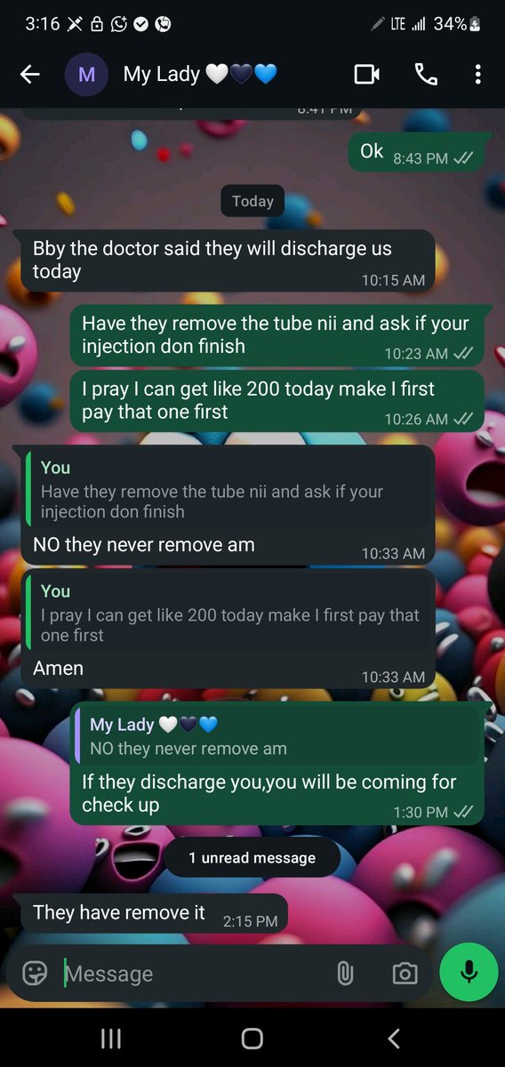 Ayanfeoluwasmat's tweet photo. Pls guys I need help 😢 My wife gave birth through operation on Tuesday,my baby is healthy and the mother is ok but the problem I have is money to balance the hospital bills I have 500k balance and I have tried all my possible to meet up but none is working out 💔💔pls help me https://t.co/5w1tVUkFQS