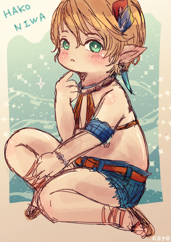 coro_ff14_lala's tweet photo. 夏のﾗﾗﾁｬﾝ✨らくがき～！
＃はこに和　＃はこスケッチ https://t.co/ENBe8x0Pa6