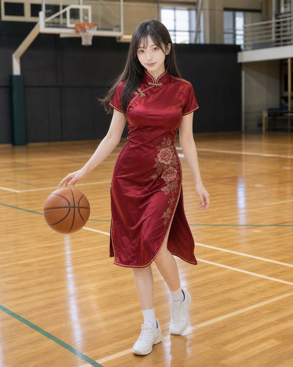 Ratti ラッティー チャイナ ドレス ベロア スリット ボルドー 茶 M 赤いチャイナドレスでボールを触ってると、いつもより少し気持ちが