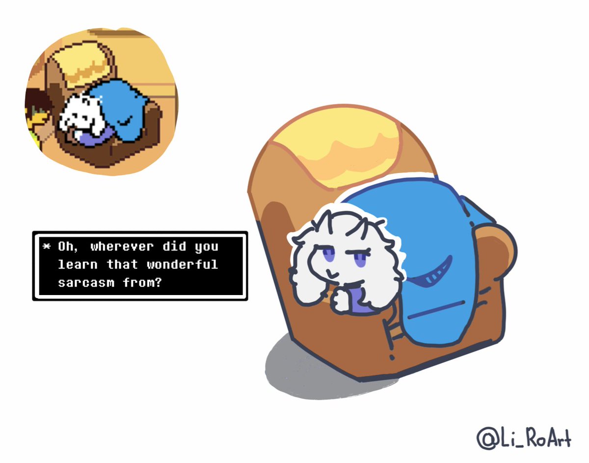 Li_RoArt's tweet photo. More goat mom

#deltarune https://t.co/fQi5pQfdkP