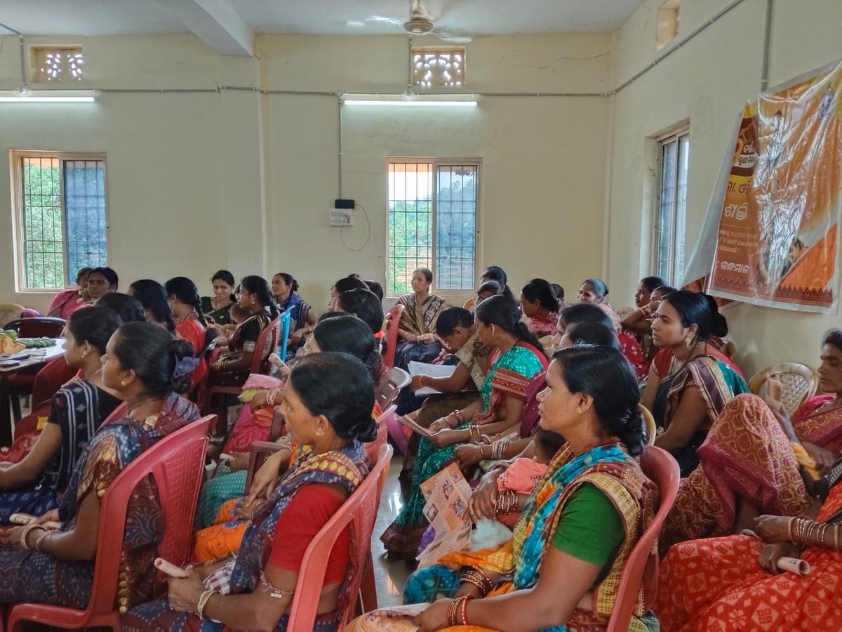 PhiringiaP's tweet photo. Bikasara Dhara Odisha Sara at Pabingia  gp on dt 25.06.2026 https://t.co/dUqR8Dvz5A