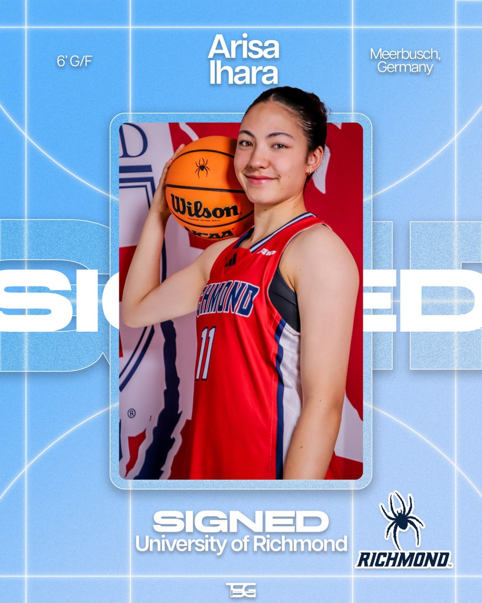 TitusSports's tweet photo. Together with Arisa Ihara, we are excited to announce that she has signed to University of Richmond.

In collaboration with Project GLP. @sporta20188 https://t.co/MKBE0ov42A