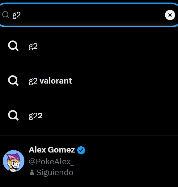 5Kasyade5's tweet photo. @PokeAlex_ te prometo que he ido a buscar G2 para 2 noticias que queria ver y me ha salido esto 

alguna expliacion ? https://t.co/pCZOIvVfg2