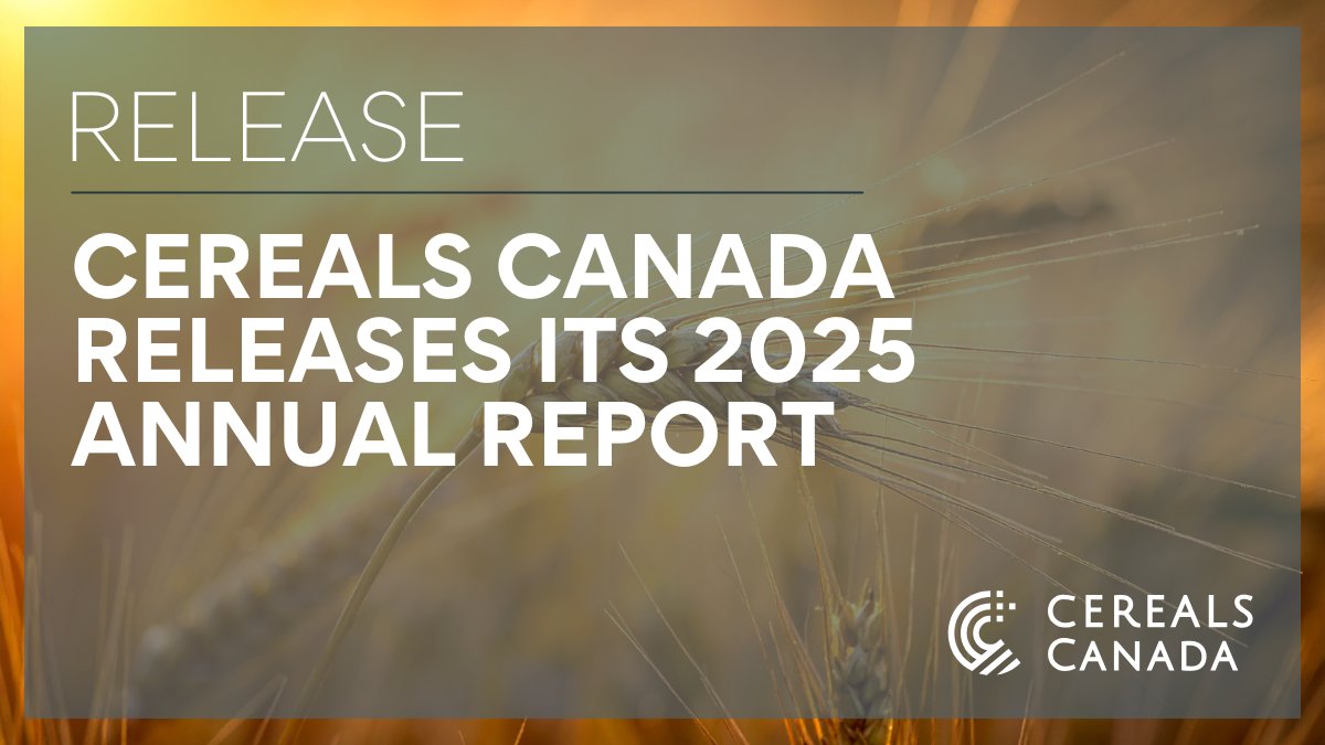 Cereals_Canada's tweet photo. Our 2025 Annual Report is now live in an interactive digital format at https://t.co/8ogqzS7qcG
Discover how we’re strengthening Canada’s reputation as a trusted global supplier of high-quality cereals through market development, technical expertise, and trade advocacy. https://t.co/omyou4dfoS