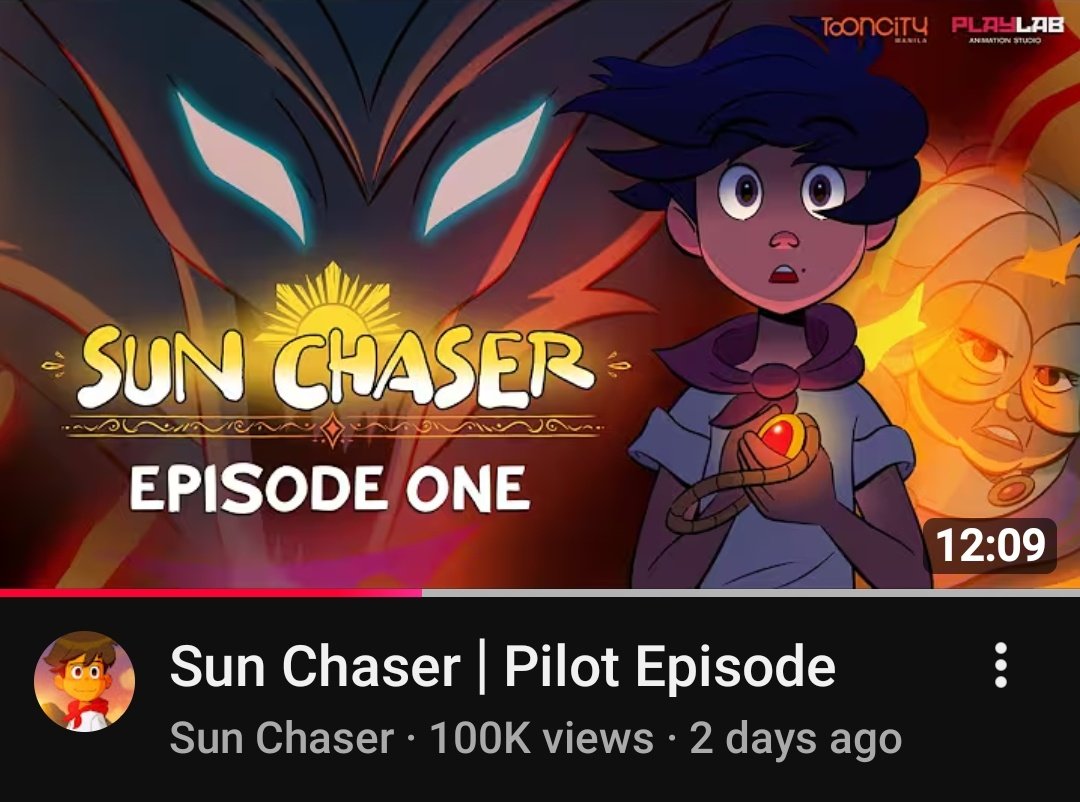 ArzzielMarcena's tweet photo. Sun Chaser (Episode 1) has surpassed 100k views!

#SunChaser
#KDEstrada
#LizaSoberano
@kdestrada_ 
@lizasoberano 
@BonifacioAc https://t.co/6otFuFfY2X