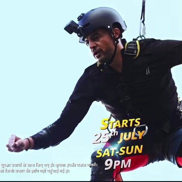 natsbhatt's tweet photo. Can't wait to see this gorgeous man in action. So excited for the stunts 😍❤️‍🔥

#KhannaKaKourage #KhannaKaKhaandaan #GauravKhanna #KKK15 https://t.co/BoAyEVThp7