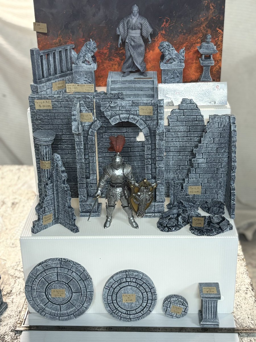 ワンフェス2026夏 #wf2026s ‼︎ ジオラマブレイカーの卓番は5-16-15