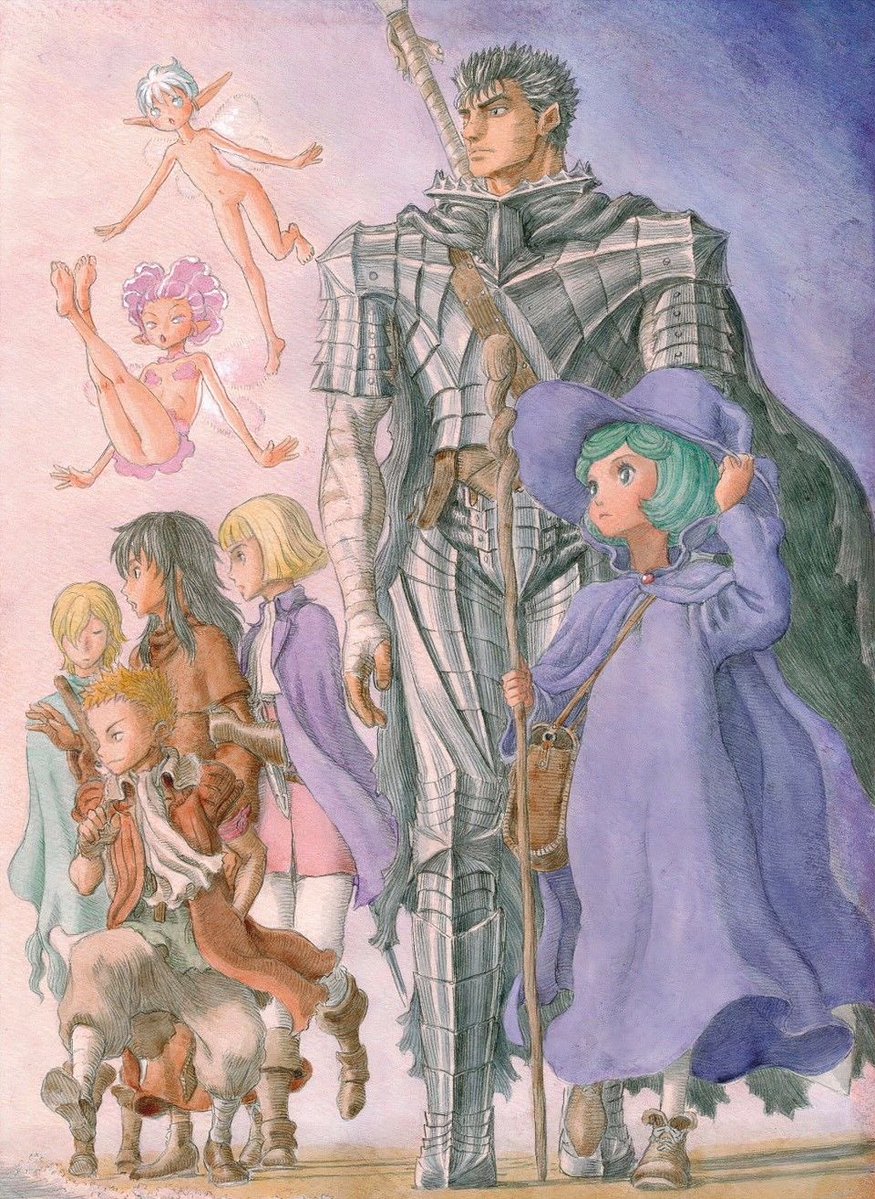 fallenanimee's tweet photo. Berserk chapter 385 releases in 
one more day be prepared ‼️ https://t.co/jYe5grbJYU
