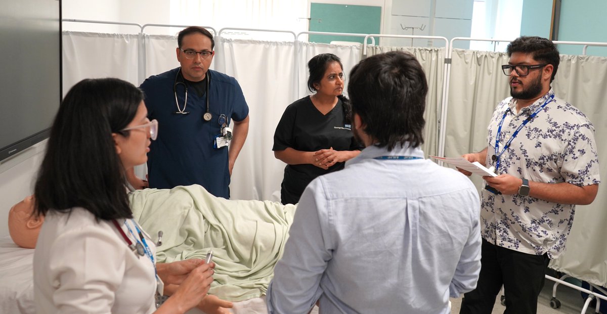 GEHClinEd's tweet photo. Today the Clinical Skills and Simulation team facilitated  Meningitis &amp; Mental Capacity simulations for our International Medical Graduates and ACPs with the support of SimCapture software. Thank you Dr Gachi and Annette Bagshaw for leading the sessions.@GEHNHSnews https://t.co/k0OipZ3rWD