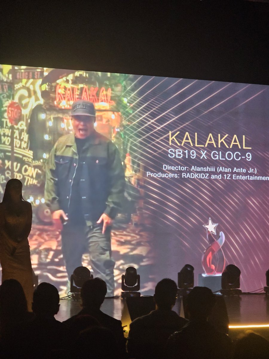 manilaconcerts's tweet photo. Kalakal by @SB19Official and @glocdash9 wins Music Video of the Year at the 17th PMPC Star Awards for Music https://t.co/2cD66E6N4R