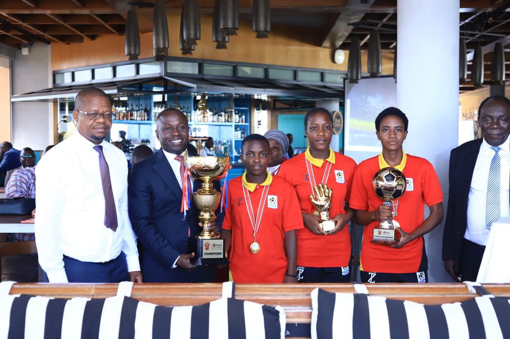 OgwangOgwang's tweet photo. I joined @OfficialFUFA President @MosesMagogo and other federation leaders and staff at a Luncheon organized by @OfficialFUFA at Four Points by Sheraton to celebrate the Teen Cranes (Under 17) for defending the 2026 CECAFA U- 17  Women Championship Tittle after defeating hosts Tanzania 3-0 in the final played on Tuesday, 23rd June, 2026 at the KMC Stadium in Dar es Salaam. 
On behalf of the Government of Uganda, I congratulate the Teen Cranes for winning this very important competition. 
Football development in Uganda is on the right trajectory. Seeing these young players achieve success at this stage of their careers is a clear indication that the future of Uganda’s football is bright. 
Congratulations Once again 
#WomenFootballUG