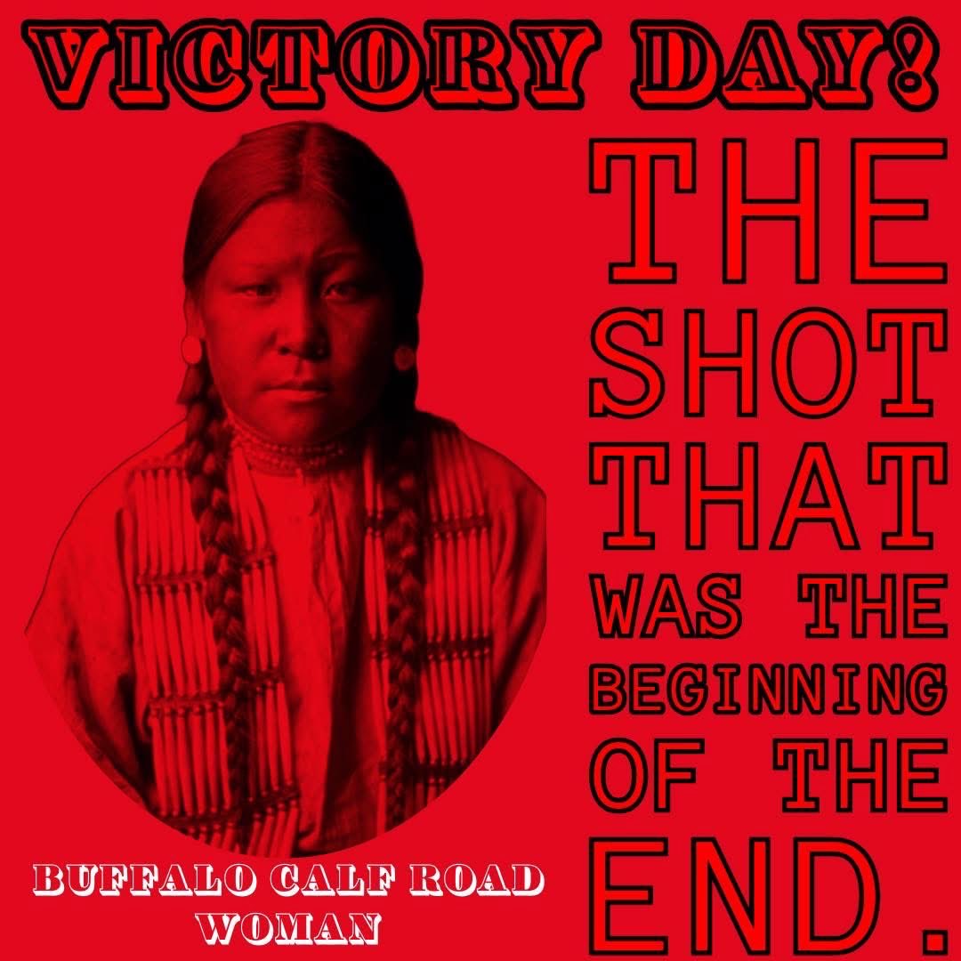 SpottedElk7's tweet photo. Warrior women were on the Battlefield that day in 1867! The first blow to came from a Woman! 
#Matriarch
#GreasyGrass https://t.co/lV4uZ4I7UO