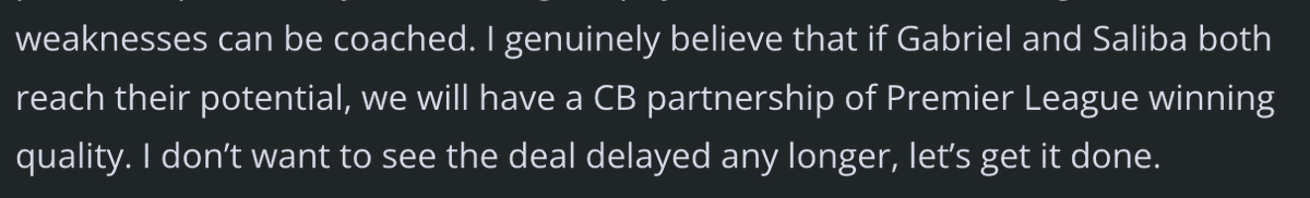 afcjxmes's tweet photo. Found this quote from an article I wrote in 2020. 

Satisfying.

https://t.co/neTehVov05 https://t.co/BvlZGbCwB5