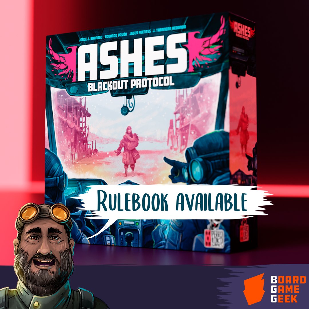 PerrolokoGames's tweet photo. ¿Curiosidad por saber cómo funciona?🔥 Ya tenemos el reglamento de ASHES disponible en @BoardGameGeek 😍😍😍, os lo dice @flipper83 
👇👇
https://t.co/OKrCtWBAkx https://t.co/8pvuUaum8r