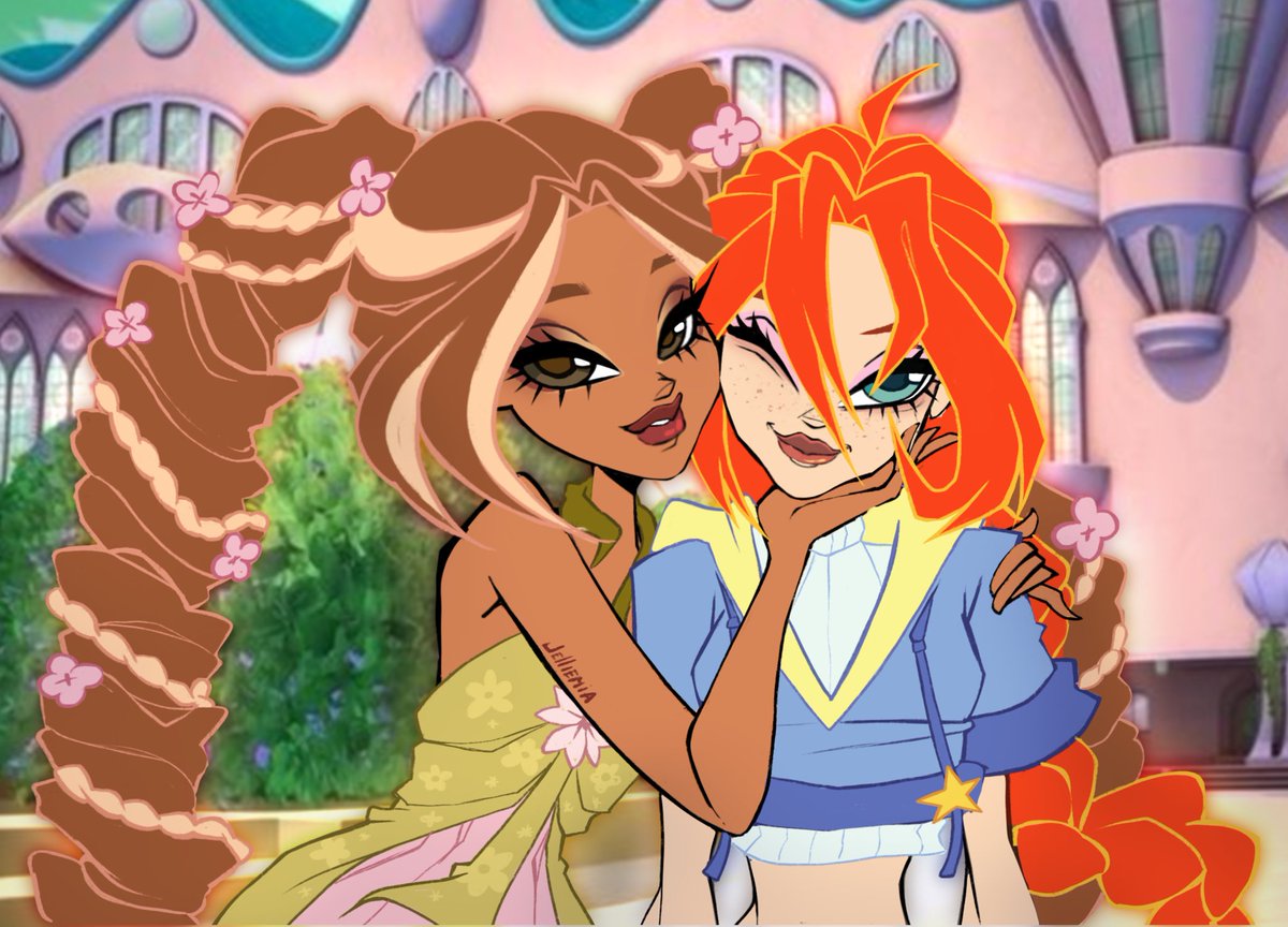 Jelliemia's tweet photo. Winx Club redesign 
#winxclub https://t.co/MdlogCcAee