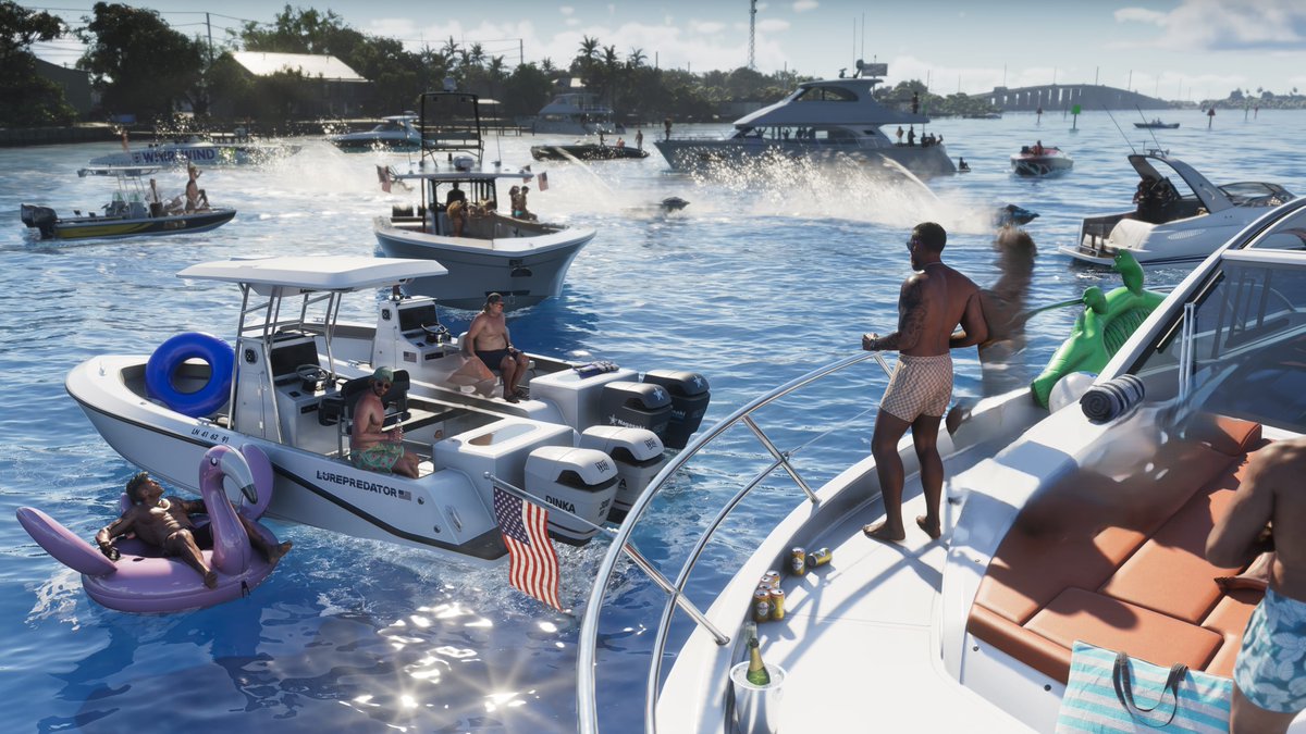 DL4TW's tweet photo. جزر Leonida Keys في GTA VI 🌴🚤

الاستكشاف البحري واليخوت 🌊

#GTAVI #GTA6 #GrandTheftAuto #RockstarGames https://t.co/3UdVdHaDVo