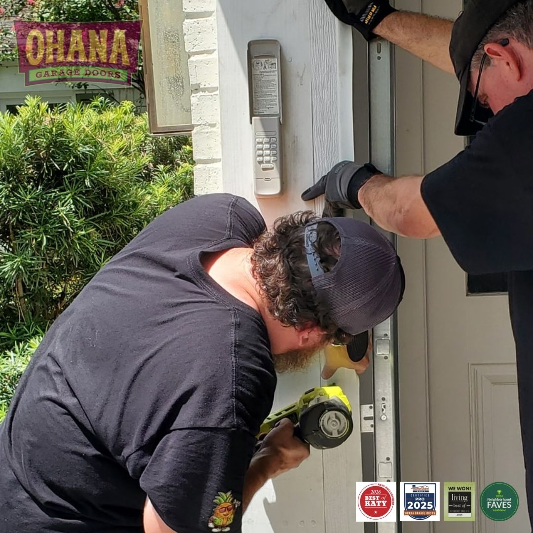 GarageOHANA's tweet photo. Your garage door is in good hands with Ohana! 💪 Quality service, trusted products, and a team that treats you like family. 🍍

📞 Call or text 346-307-9552 and let us take care of the rest!

#OhanaGarageDoo https://t.co/9ZRPtyMCLX