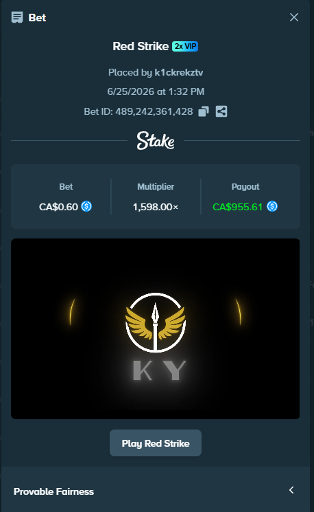 kick_rekztv's tweet photo. 250$ GIVEAWAY!

To Celebrate the huge win we had on @ValkyrieXStudio Game "Red Strike" and Prod Generously giving us 500$ im giving 50$ to 5 People! 

Requirements:

Follow @kick_rekztv & @ValkyrieXStudio 
Tag 1 Person down Below 
Like & Retweet

(Not Required, but tell me your favourite Valkyrie Slot down below for a potential extra tip ;o) 

Rolling in 72 Hours! GLHF