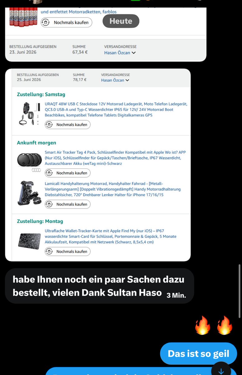 cashmasterhaso's tweet photo. Er hört einfach nicht auf🔥

Er sendet ohne dass ich was sagen muss und bestellt um mich zu überraschen🤑😍

Ich brauche mehr Sklaven wie ihn die einfach die fresse halten und mich Glücklich machen ohne mir auf die Eier zu gehen https://t.co/caV3vtRos5