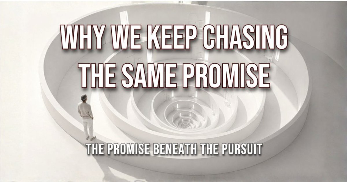 TheDovBaron's tweet photo. Why We Keep Chasing the Same Promise
Why do different pursuits often lead to the same emotional destination?
Discover how #EmotionalMeaningArchitecture® and the #EmotionalSourceCode© reveal the hidden emotional logic behind certainty, belonging, recognition, identity, and the patterns that shape our lives.
Read On: https://t.co/YigWVrDJGo
