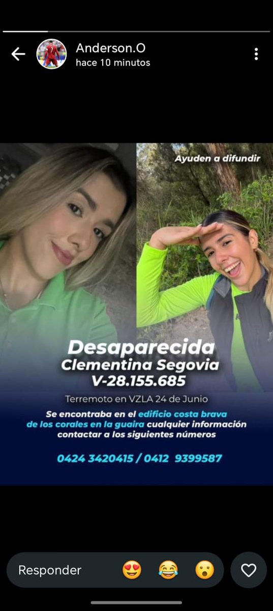 iDimeHache's tweet photo. Epa por favor difundir, estas personas están desaparecidas en la Guaira! Cualquier ayuda sirve. https://t.co/pqdVChKoEv