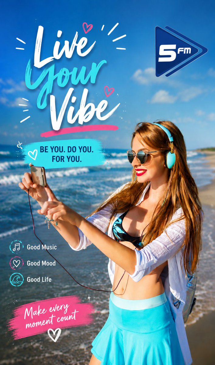 5fm_ro's tweet photo. Five FM Romania – The Essence Of Music
🎶 Hiturile verii se aud prima dată aici!
Alătură-te celor peste 40.000 de ascultători care aleg zilnic Five FM pentru cele mai noi lansări, hiturile momentului și energia verii.
Ascultă live aici =>> https://t.co/FxGU2fhQVR
#FiveFM https://t.co/W8XLaOGy0V