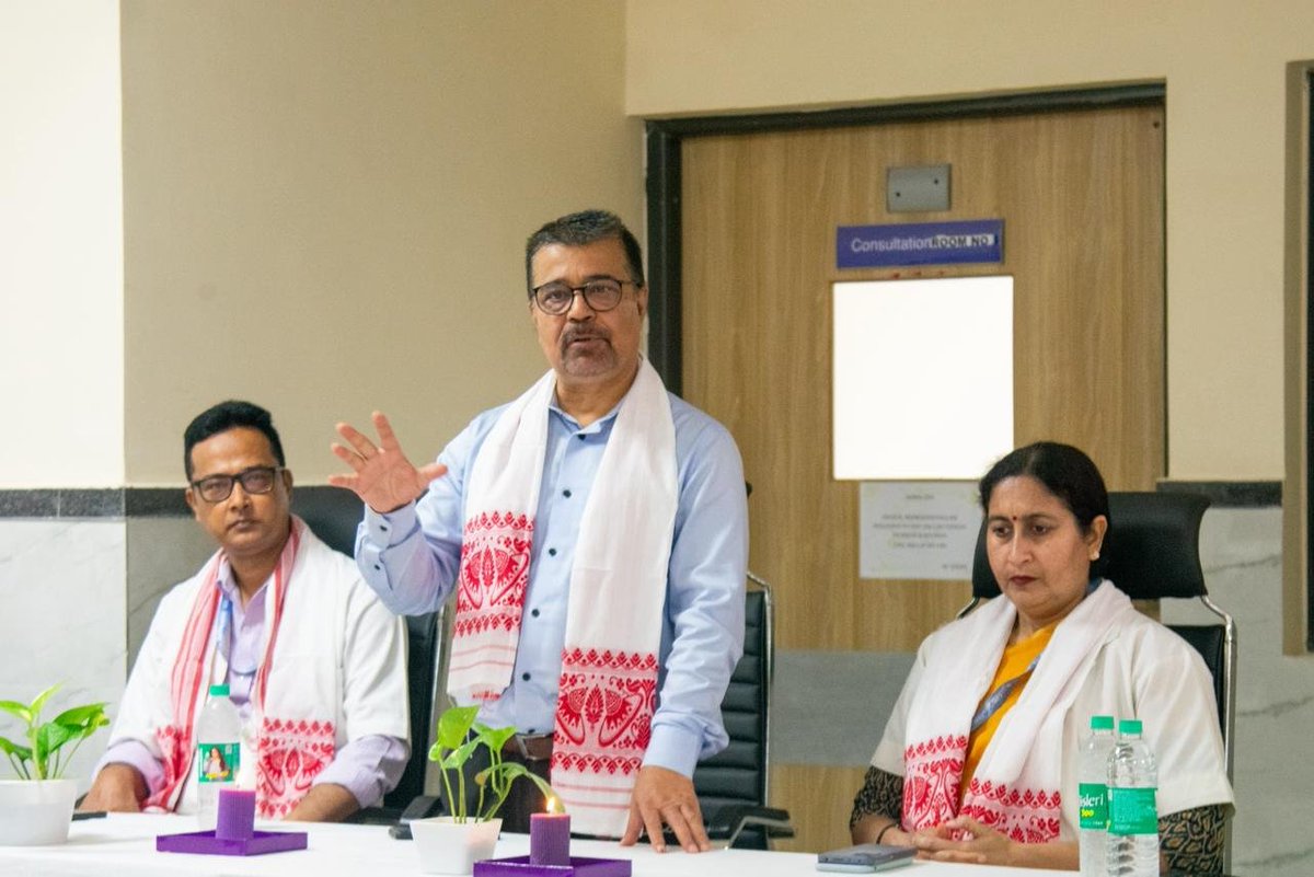 mediapmch's tweet photo. 🤍 The Department of Dermatology, PMCH, observed #worldvitiligoday2026 with an awareness programme and patient education camp.

The occasion also marked the inauguration of the Vitiligo CPU, reaffirming PMCH's commitment to comprehensive, compassionate dermatological care.

#PMCH https://t.co/Jzxb60bHEU