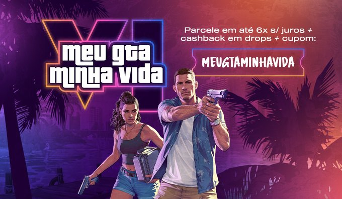 JogandoJuntas's tweet photo. Vai comprar GTA VI para PS5 ou Xbox na Nuuvem? 

Compre através do o nosso link abaixo com o cupom "MEUGTAMINHAVIDA" para ganhar um descontão! 

Obrigada, vai ajudar a gente <3

https://t.co/Imy8dgyX8f https://t.co/2GDobWfnFJ