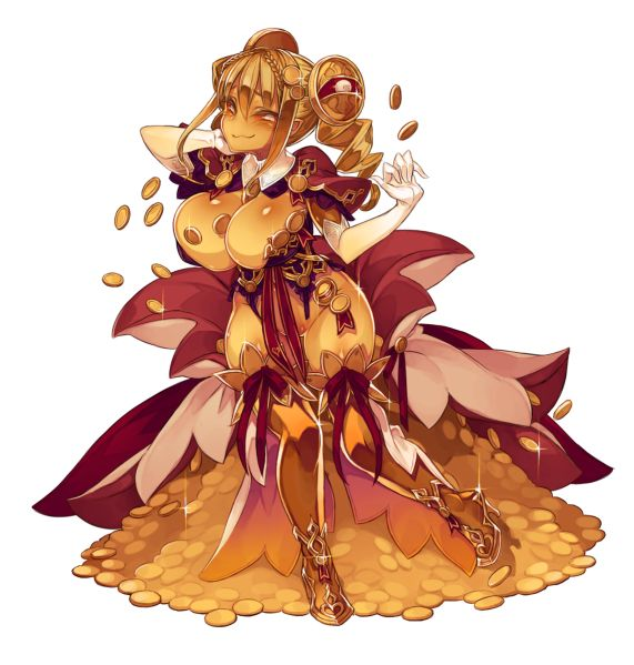 16bithero's tweet photo. I should try designing a MGE Creeping Coin-esque girl. I've always found their design fascinating. https://t.co/H4uXXlI2yR