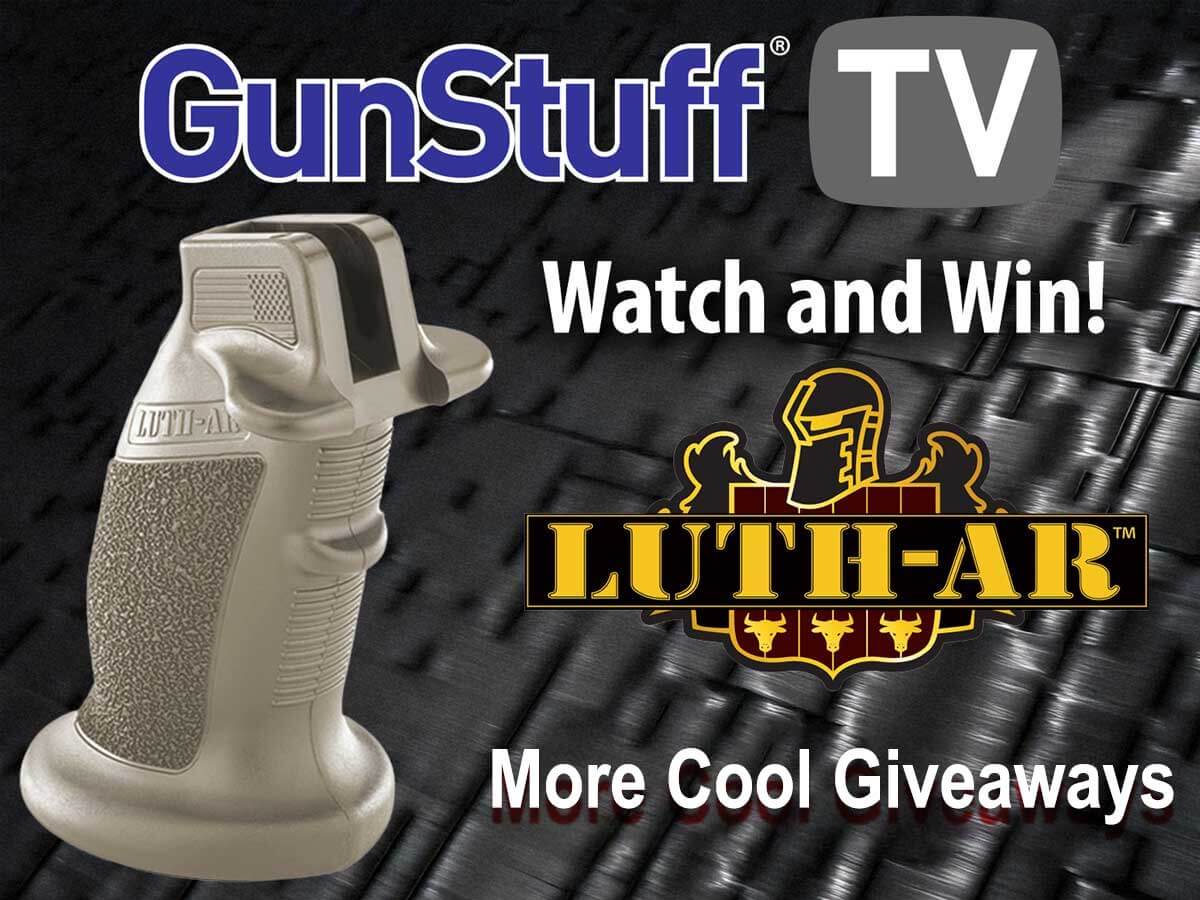 GunStuffTV's tweet photo. Watch #GunStuffTV LIVE today and comment during the show for a chance to win this @Luth_AR_LLC giveaway. Live at 2 PM ET. https://t.co/SvcJCCriXo