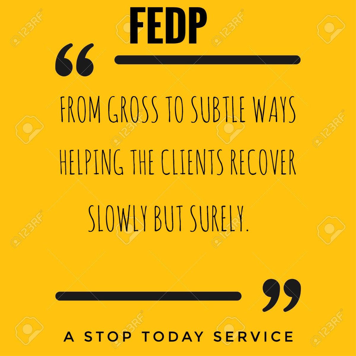 STOPTODAYORG's tweet photo. FEDP: FIVE ELEMENTS DE-ADDICTION PROCESS https://t.co/fGBAX70R2k