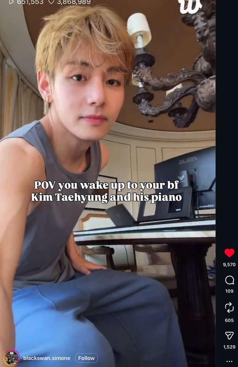 geek_w_silent's tweet photo. the way asus official account commented on taehyung's random video just to mention their brand 😭 you know how much impact he has https://t.co/nFsKTDlY0J