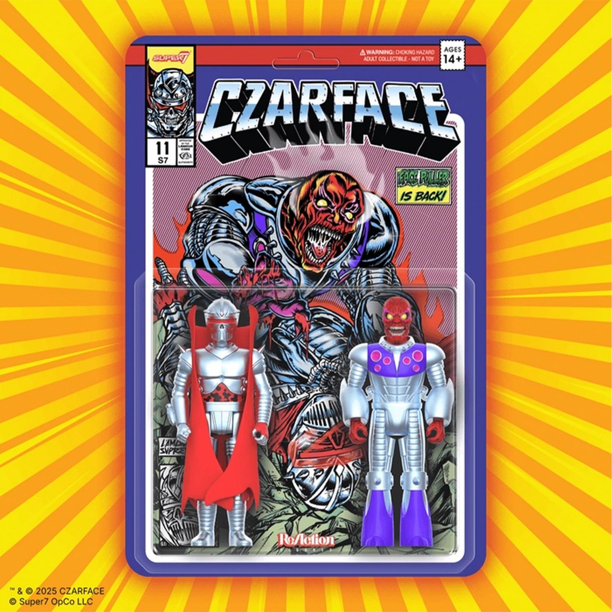 Czarface_Eso's tweet photo. The master plan is revealed…new album: ‘Czarface Meets Frankie Pulitzer’ feat Busta Rhymes, Method Man, &amp; El-P dropping August 28. Pre order the Lamour Supreme special edition cover on https://t.co/nY6DzVcZL9 &amp; bundle it with the Czarface x Frankie Pulitzer @Super7 collectibles https://t.co/zLlqp8KFFc