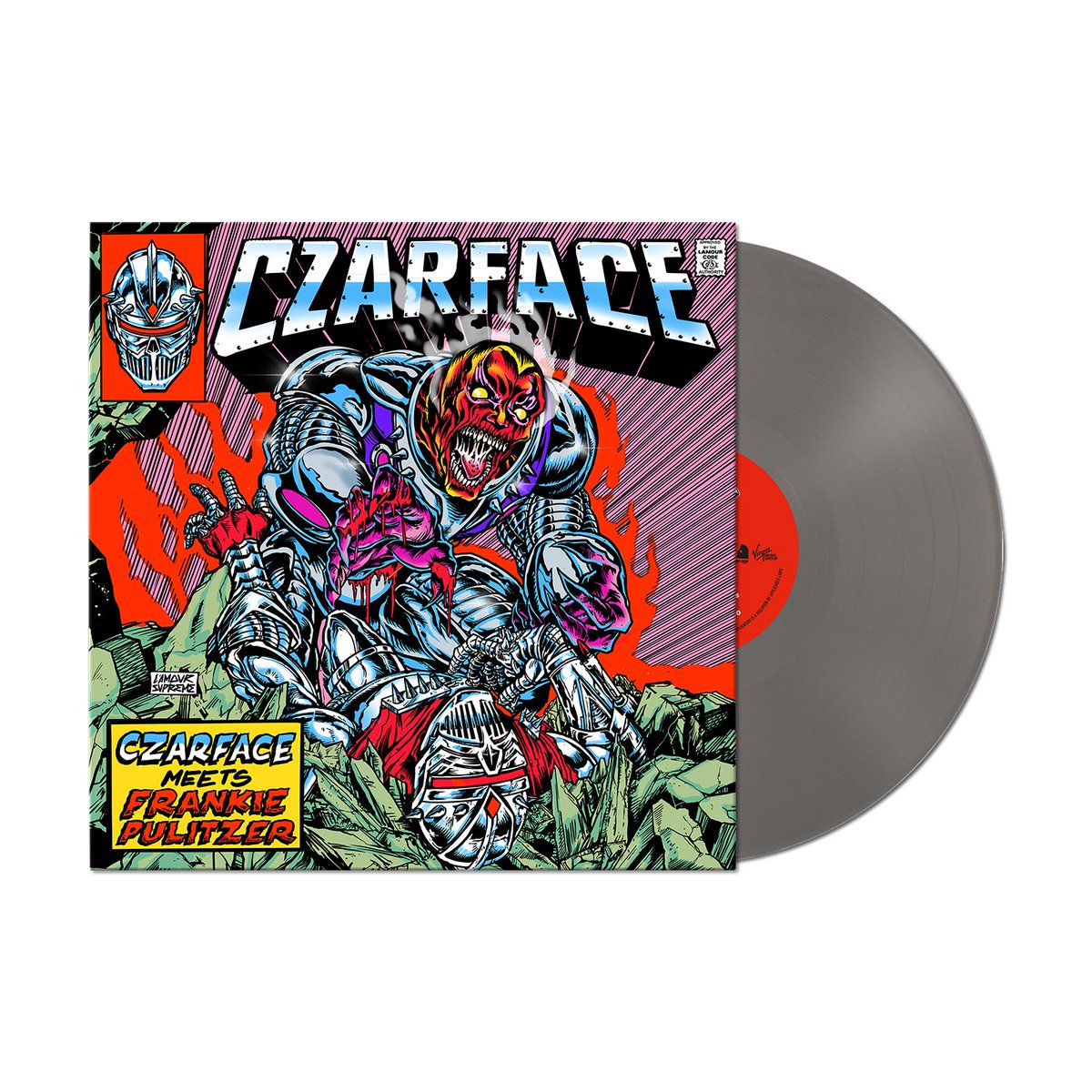 Czarface_Eso's tweet photo. The master plan is revealed…new album: ‘Czarface Meets Frankie Pulitzer’ feat Busta Rhymes, Method Man, &amp; El-P dropping August 28. Pre order the Lamour Supreme special edition cover on https://t.co/nY6DzVcZL9 &amp; bundle it with the Czarface x Frankie Pulitzer @Super7 collectibles https://t.co/zLlqp8KFFc