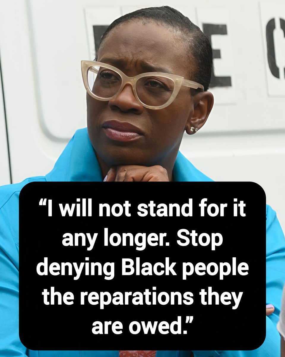 DavidJHarrisJr's tweet photo. Nina Turner: “I will not stand for it any longer. Stop denying Black people the reparations they are owed."

Thoughts? https://t.co/mGcznjgbiq