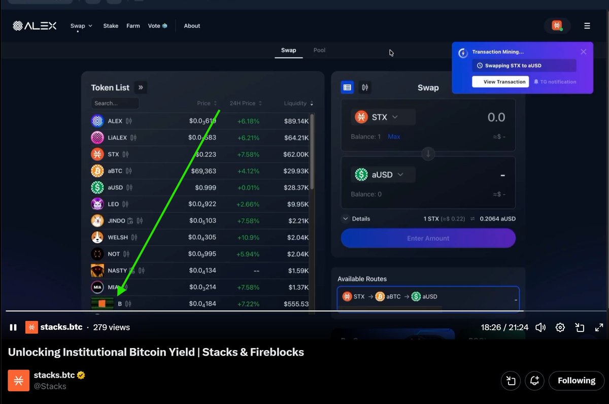 Blockstx's tweet photo. I 👁 spy..... $B https://t.co/51oNABAs5H