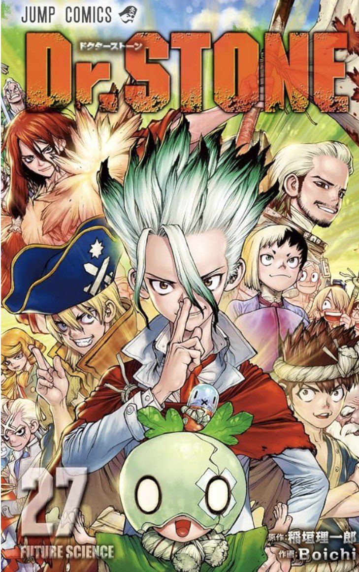 usagi07usagi's tweet photo. 「科学マンガでここまで熱くなれるの!?」『Dr.STONE』は文明が滅んだ世界で、スマホや薬、発電機までゼロから作り上げる過程が最高に面白い🔬科学知識が武器になる展開、仲間との絆や頭脳戦も熱く、一気読み必至の名作です📚

🔻リプ欄からドクストが読めます🔻 https://t.co/cnn5IPHtfx