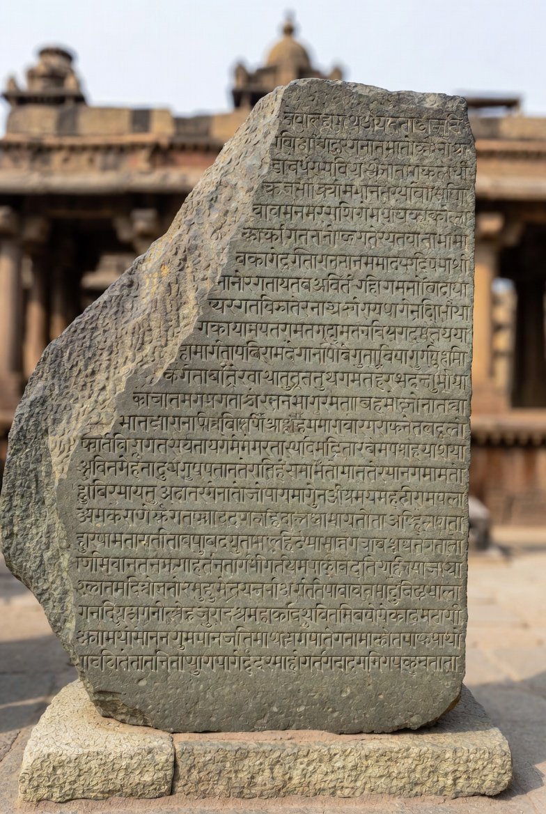 Jijith_NR's tweet photo. Legendary king Vikramaditya is historic!
🔥🔥🔥🔥🔥🔥🔥🔥🔥🔥🔥🔥👆

 We got a stone inscription that describes Chandragupta Vikramaditya, that is, Chandragupta II - as a great devotee of Viṣṇu! 

This strengthens the Vaishnava affiliations of the Guptas. 

It is  Discovered in 1853 by Alexander Cunningham. The inscription is wiitten in Gupta Brahmi script, in Samskrit. Most importantly it mentions the king’s parents:-

 - Samudragupta (father)
 - Mahādevī Dattādevī (mother)

It states that Samudragupta personally “accepted” Chandragupta as his successor, confirming the dynastic legitimacy. It calls Samudragupta “Sarvarājyo­chettā”, the “Exterminator of Kings”! This title is also seen on his coins.

The script praises Samudragupta as a donor of “many crores of gold and cows, lawfully acquired.”

It is currently housed in the Mathura Museum.

This Mathura Stone Inscription of Chandragupta II is assigned an approximate date range of c. 380–405 CE.  Many nternal clues point clearly to the early years of Chandragupta II Vikramaditya’s reign. His father Samudragupta has died but no mention of Chandra­gupta’s major conquests or his Western Kṣatrapa victories. This uggests it belongs to his early phase, before c. 409–415 CE.

Script style (early Gupta Brahmi) matches - late 4th early 5th century CE inscriptions.

Details in the upcoming book Parikshit to Present.

Image: representative