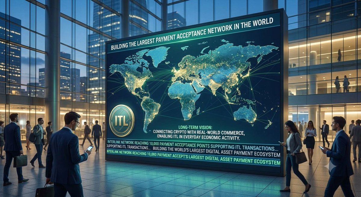 Sameera1812's tweet photo. #InterLink #ITLG #ITL 
Building the Largest Payment Acceptance Network in the World
The Milestone: 10,000 Acceptance Points
InterLink is rapidly scaling its infrastructure to reach 10,000 active payment acceptance points. This network is purpose-built to seamlessly support high-volume ITL transactions across global markets.
The Vision: Crypto Meets Everyday Commerce
Our long-term mission is to bridge the gap between digital assets and real-world trade. By building one of the world's largest digital asset payment ecosystems, InterLink is turning ITL into a practical, trusted currency for everyday economic activity.
Seamless Integration: Connecting decentralized finance with retail and commercial vendors.
Global Footprint: Driving mass adoption by making crypto as spendable as cash.