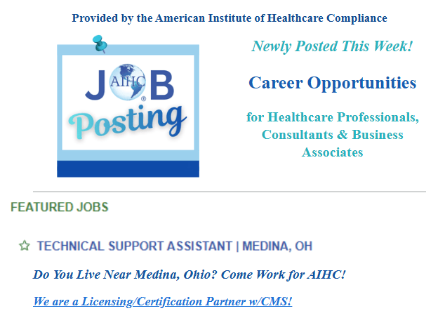 AIHCInc's tweet photo. Read my latest @mailerlite newsletter: https://t.co/knMUlYGOut #jobs https://t.co/TfEagv0UVH