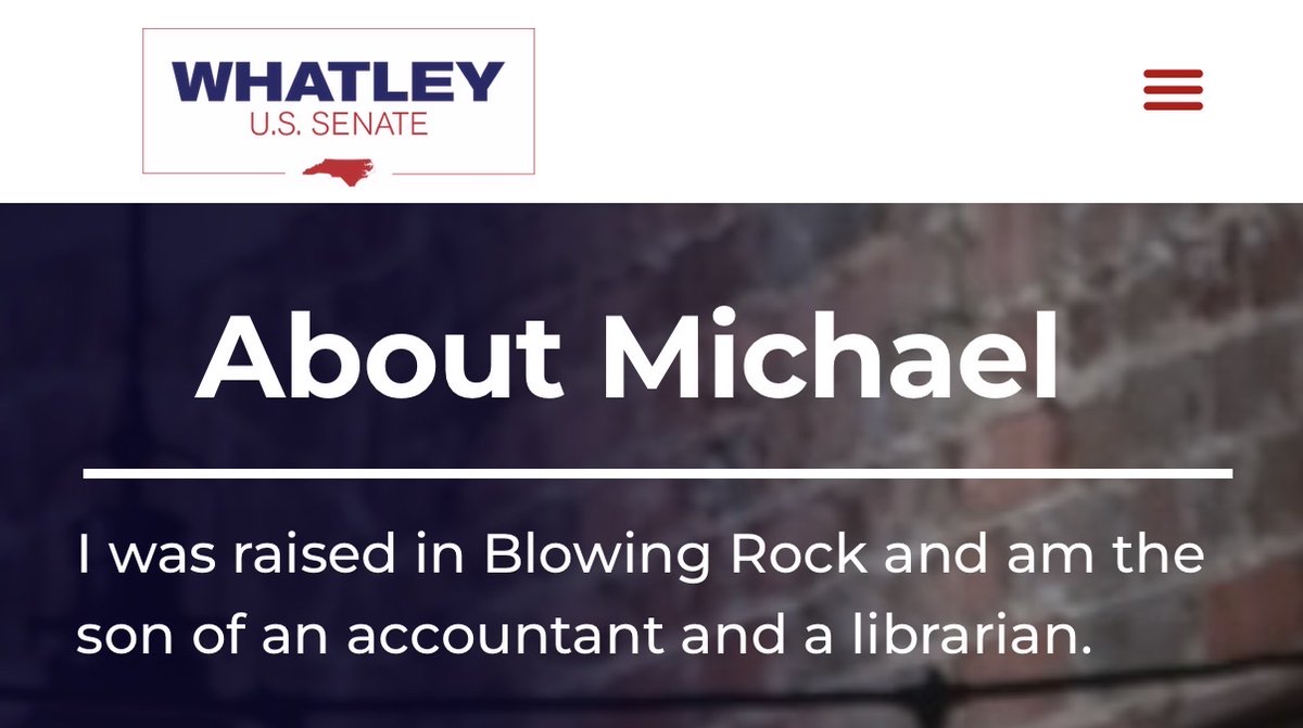 TeamCooperNC's tweet photo. BREAKING from @NBCNews: Michael Whatley didn’t live in North Carolina until high school, but campaigns saying he was “raised in Blowing Rock.”

No shame in moving here, but shame for lying to us. What else are you hiding, @WhatleyNC? https://t.co/Ug25Y5Ztkw