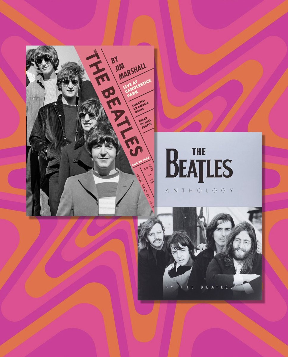 ChronicleBooks's tweet photo. It’s #GlobalBeatlesDay!♬ Join us in celebrating the legendary rock band that inspired generations.

📖 The Beatles Anthology (25th Anniversary Edition)

📖 The Beatles by Jim Marshall https://t.co/xUZHcfMe4G