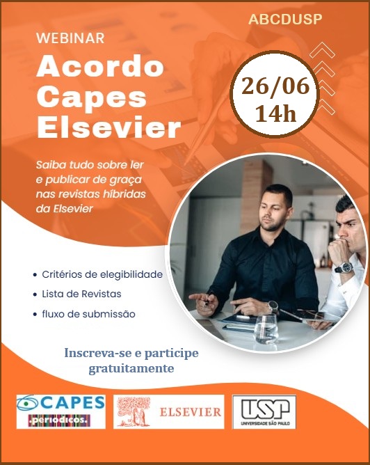 UspIri's tweet photo. Informações e inscrição - https://t.co/PlFdxlr6O3 

#Capes #Elsevier #acordoCapesElsevier #publicaçãoartigo https://t.co/iuLGT5mbKd