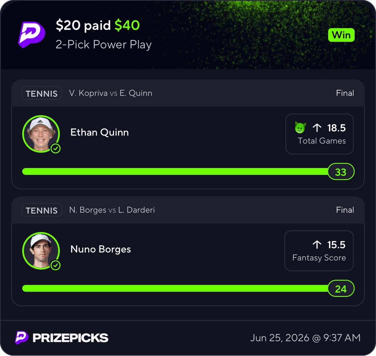 bankroll_brian's tweet photo. WHO TAILED? 7-0 RUN🎾

#bankroll https://t.co/XwSljSBM9x
