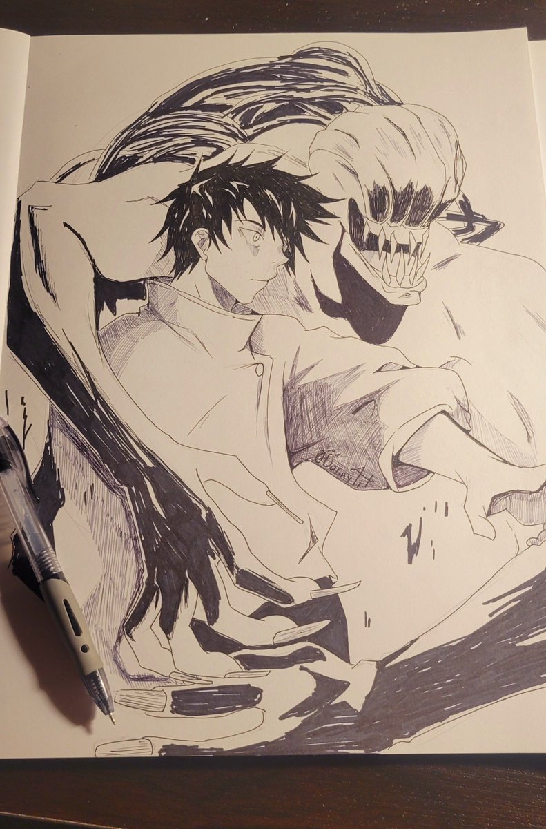 dannyel4rt1's tweet photo. Poder descomunal y un amor que trasciende todo 🖤
Mi dibujo de Yuta y Rika. Espero que les guste ✍️  “¿Es esta tu dupla favorita?”
#JujutsuKaisen #FanArt #Ilustración
 #Yuta #Rika  #EstiloTradicional #draw #Animedraw  #compartan #JJK  #YutaOkkotsu   #FanArt #Dibujo #ArteAnime https://t.co/R3Xdsjm6Ip